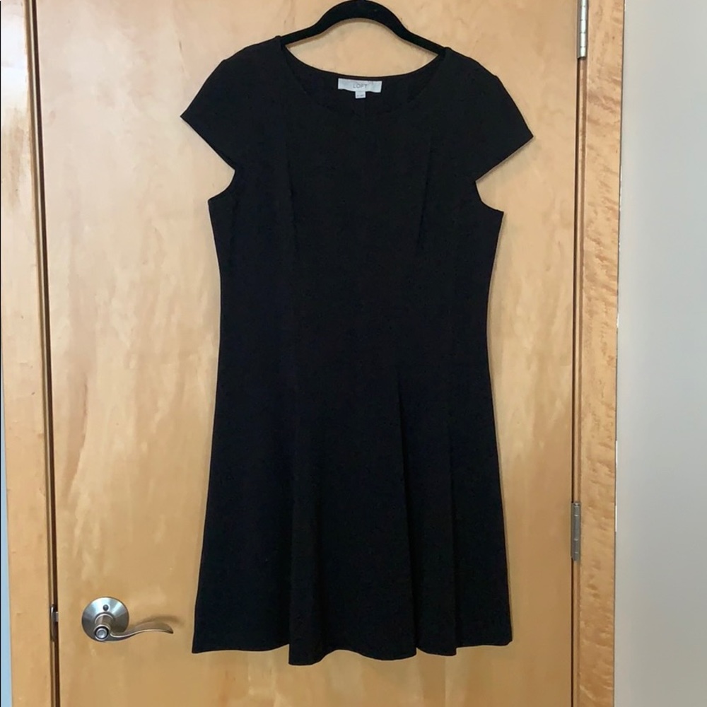Black swing dress